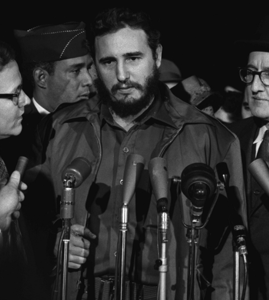 Fidel Castro, Cuba.