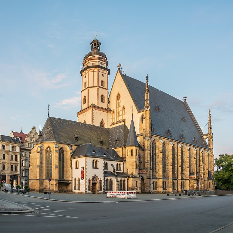 St. Thomas Church, Leipzig, Germany.