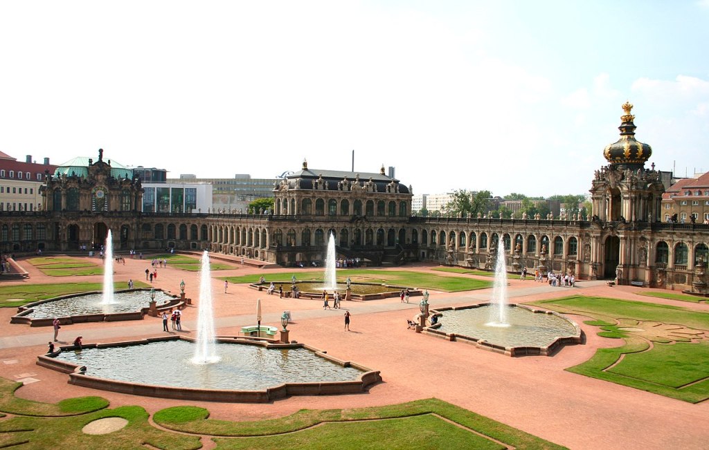 Zwinger Palace, Dresden, Germany.